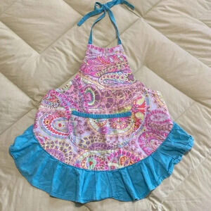 Lunalay Children’s Pink, Purple & Teal Apron